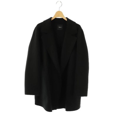 2022✨️Theory現行 Luxe New Divide Clairene Theory Luxe New Divide Clairene Short Coat Chester Wool