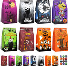 32 Packs Halloween Treats Bags Candy and Goodie Bag with Stickers for Kids Party