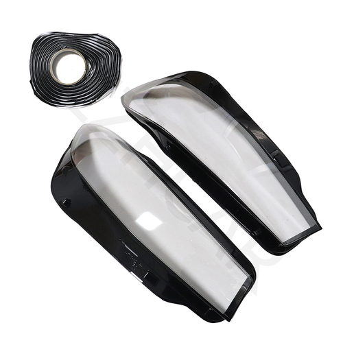 1Pair Front Headlight Cover Clear+Sealant Glue For BMW 3-Series G20 G28 2023-24 - Picture 8 of 11