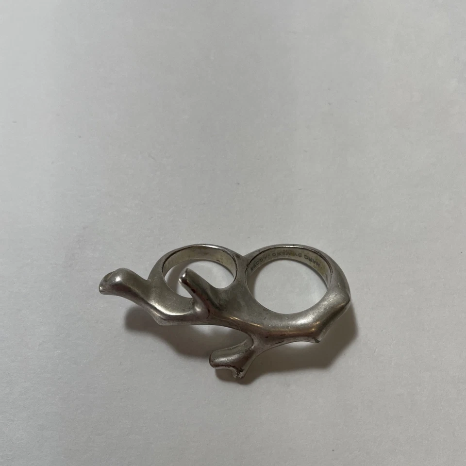 Vintage Marc by marc jacobs 2 Finger Ring- coral shaped. - Image 2 of 4