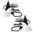 Door Mirror Power Heated Turn Signal Paint to Match for Audi S4 A4 New