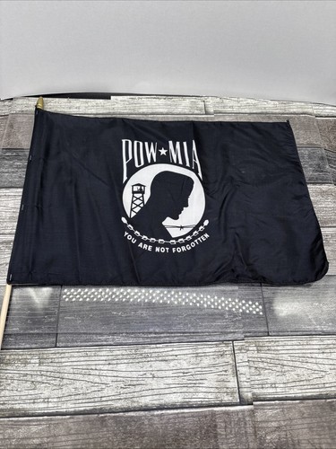POW MIA POWMIA USA 1’ X 1,5’ Militär Flagge, Nylon, KONVOLUT 24 FAHNEN {52} - Bild 3 von 12