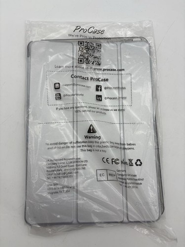 Pro Case iPad Air 3rd Gen / iPad Pro 10.5 Magnetic Smart Cover Stand Silver - Picture 3 of 3