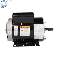1 Phase 115-230 Volts 3HP SPL 3450RPM Electric Motor 56 Frame 5/8"