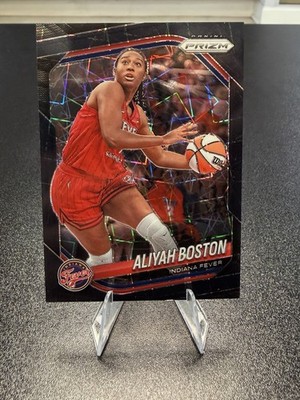2025 Panini Prizm WNBA - Veteran Aliyah Boston #75 Black Velocity Prizm /39