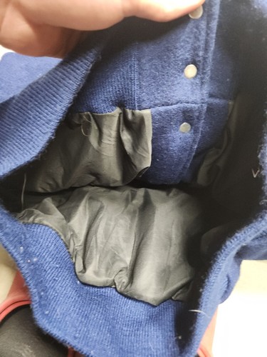 VTG 80s 90s Dallas Cowboys NFL Football NFC Letterman Jacket Coat DeLong Sz XL - Picture 5 of 9