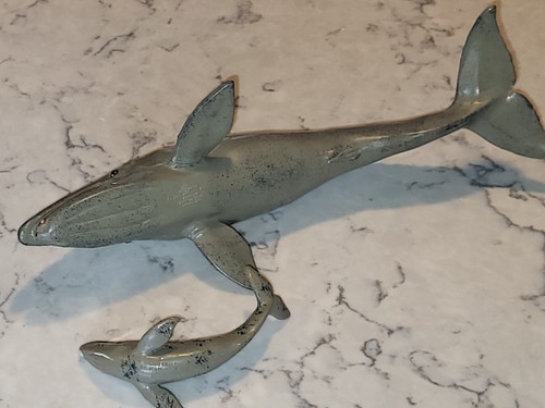 5" & 13" Safari Ltd Monterey Bay Aquarium 1991 Gray Whale Ocean Sea Life Figure - Picture 4 of 7