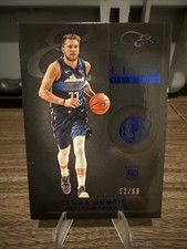 2018-19 Panini Elite Black Chronicles Luka Doncic Blue /99 Rookie #317 Lakers