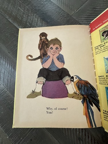 1964 Wonder Book Look Who's Here #834 29c - Picture 5 of 7