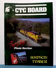 CTC BOARD MAGAZINE - JANUARY 1988  SIMPSON TIMBER  PHOTO SECTION   UNION PACIFIC