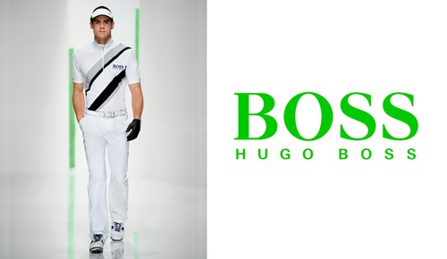 New Hugo Boss Men Blue Striped Paddy Mk Paule Polo Pro Golf Suit T-Shirt Medium - Picture 10 of 12