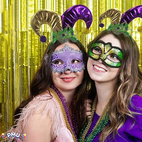 PMU Mardi Gras Wearable Headwear and Costume Wholesale - Picture 13 of 63