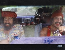 CHEECH & CHONG SIGNED 11X14 PHOTO UP IN SMOKE AUTHENTIC AUTOGRAPH BECKETT COA 9 CHEECH & CHONG SIGNED 11X14 PHOTO UP IN SMOKE AUTHENTIC AUTOGRAPH BECKETT COA 9