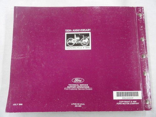 1997 FORD TAURUS SABLE ELECTRICAL VACUUM TROUBLESHOOTING MANUAL - Picture 8 of 8