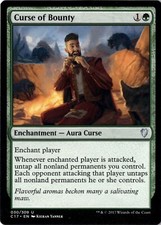 Curse Of Bounty LP/NM* Commander 2017 ENGLISH 030/309 mtg  -UnltdCards