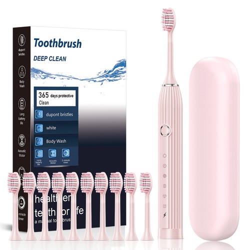 Soft-bristled sonic electric household toothbrush for adults - Bild 3 von 9