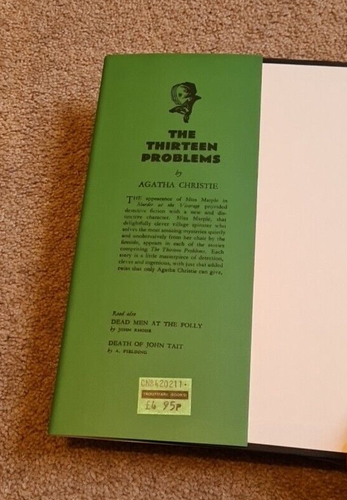 THE THIRTEEN PROBLEMS Agatha Christie HB DJ Facsimile Ed 2006 - Miss Marple - Picture 7 of 11