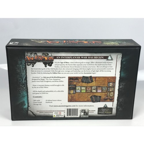 ASCENSION Chronicle of the Godslayer 2nd Edition Deckbuilding Game Near Complete - Picture 2 of 8