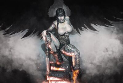 503343 Blazing Angel HD Hot Sexy Cute Photo 16x12 WALL PRINT POSTER