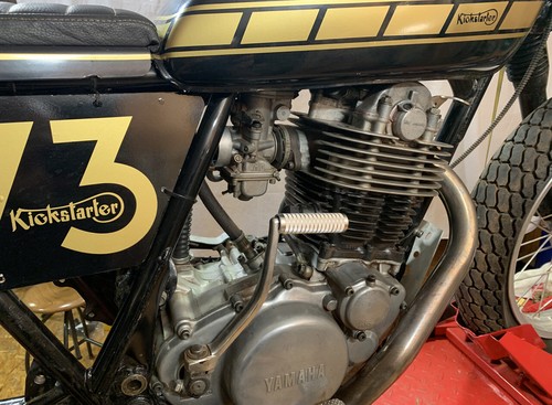 Aluminium Kickstarterhülse, gerändelte Oberfläche f. SR400, SR500, TT500, XT500. - Bild 1 von 3