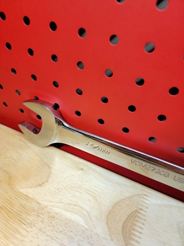 Snap-on Tools VOM2730B 27mm x 30mm Double Open End Metric Wrench See Details - Picture 6 of 12