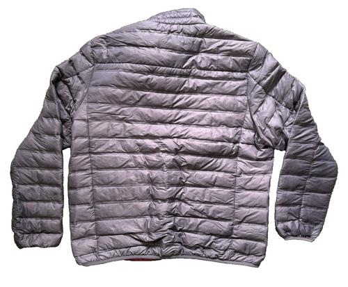Gerry Mens Puffer Jacket Dark Gray Lightweight 90% Down Casual Outdoor Size XL - Picture 2 of 5