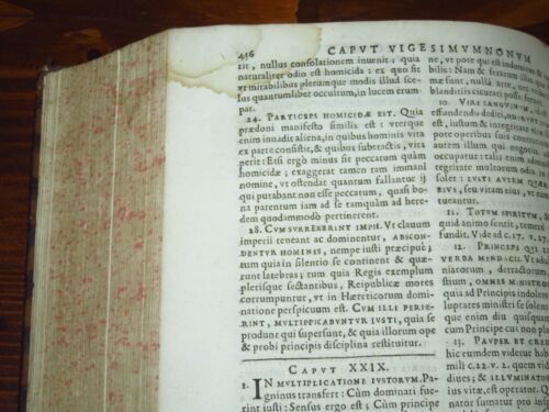 1677 Cornelius JANSEN Pentateuchus sive Commentarius in libros Moysis JANSENISM - Picture 17 of 21
