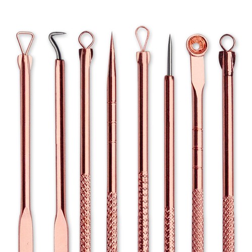 Needle For Spot Acne Pimple Blackhead Remover Tool Kit Comedone Extractor Popper - Picture 14 of 22