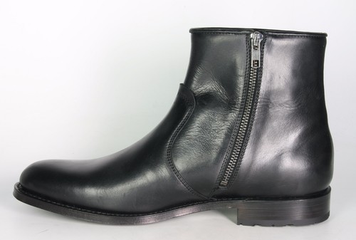 10599 Sendra Botines Benny Negro negro cosidos marco zapatos de cuero - Imagen 2 de 4