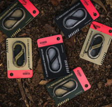 Cargo Container Carabiner Hard Camping Climbing Ring / Khaki M 10EA+L 10EA SET