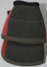 Cactus Gear ARMORTEX Large Red Axiom No Turn Bell Boots Horse