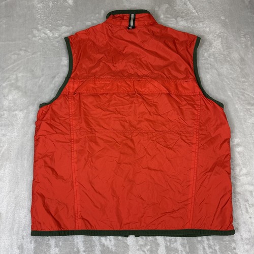 Vintage Gap Tech Vest Men's Small Full Zip Nylon Gorpcore Windbreaker Red Y2K - Picture 12 of 13