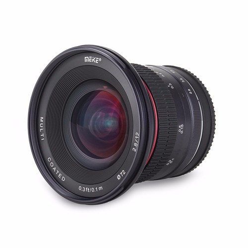 Meike 12mm f/2.8 Ultra Wide Angle Fixed Lens for Fujifilm X-Mount Camera - Picture 8 of 9