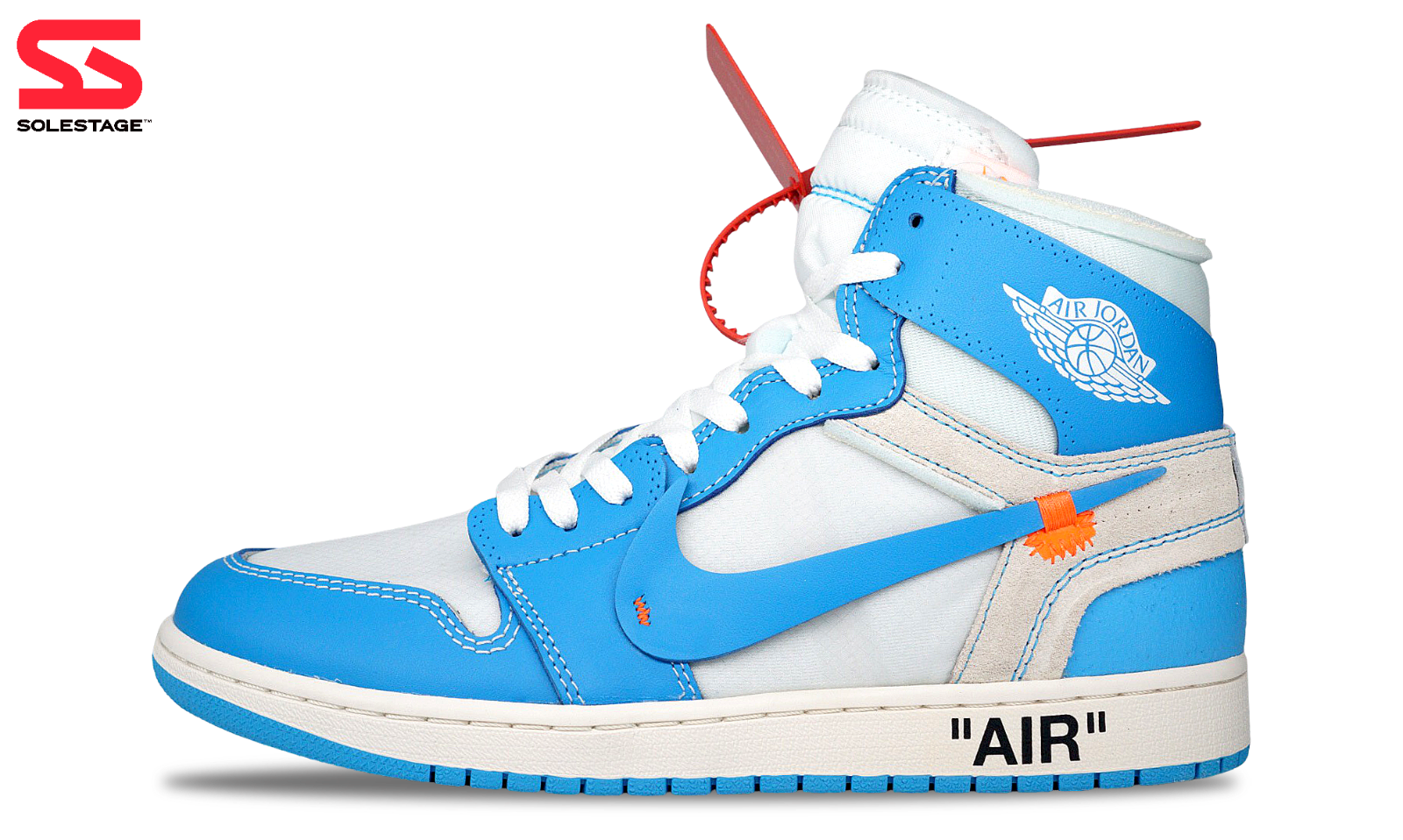 Nike Jordan 1 Retro High OG x OFF-WHITE UNC (AQ0818-148) Men's Size  10-12