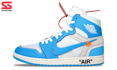 Nike Jordan 1 Retro High OG x OFF-WHITE UNC (AQ0818-148) Men&#039;s Size 10-12 |