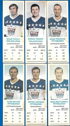 1970-71 DAD'S COOKIES NHL 70-71 DADS COOKIE NHLPA HOCKEY CARD SEE LIST - Picture 119 of 151