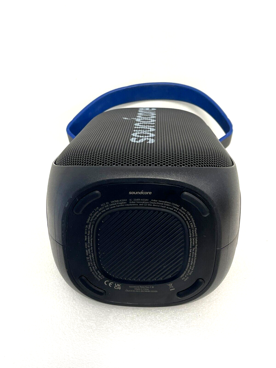 Anker Soundcore Rave Neo 2 SE Party Bluetooth Wireless Speaker Party Proof, New Anker Soundcore Rave Neo 2 SE Party Bluetooth Wireless Speaker Party Proof, New