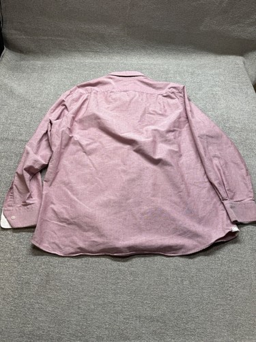 Charles Tyrwhitt Jermyn Street London Slim Fit Shirt Men's XXL Pink Oxford Weave - Picture 7 of 8