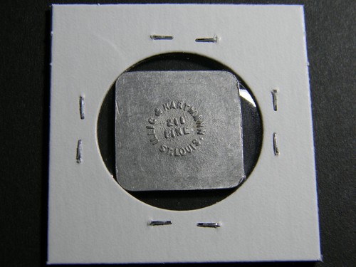  USA O'fallen Illinois  Winters Bakery 10c  token  (0785)  - Picture 4 of 4