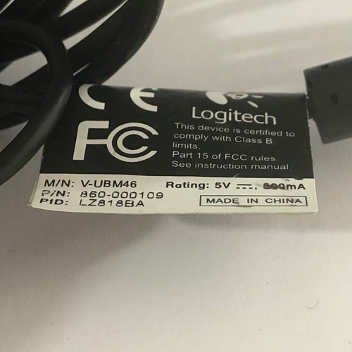 Logitech Cam Webcam Camera V-UBM46 - Picture 6 of 6