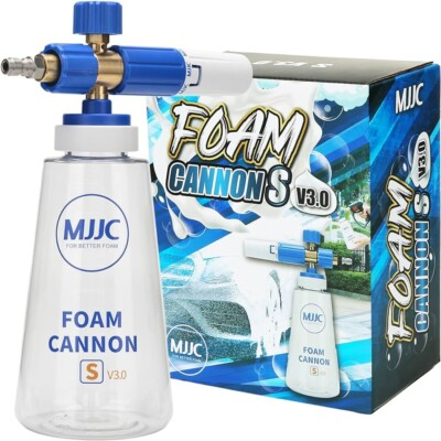 #ad MJJC Foam Cannon S V3.0 with 1 4″ Quick Connector Adapter NEW VERSION 3.0 $65.99
