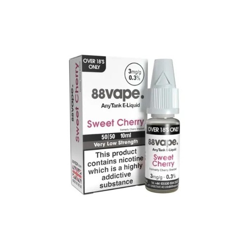 88 Vape E-Liquid | 10ml | 44 Flavours | All Strengths | 10 & 20 Packs - Picture 92 of 98