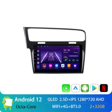10.1"2 32 Android 12 Car Stereo Radio for VW Golf 7 2013 17 GPS NAV DSP Carplay