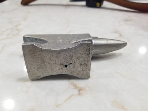 Vintage Aluminium Mini Anil 5,25" lang x 1,75" breit x 2" hoch Juwelier Werkzeug  - Bild 5 von 8