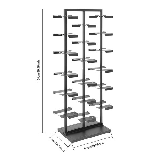 Large Capacity Shoe Rack Organizer Storage Pairs Shoes 18 Pairs Floor Standing - Picture 2 of 16