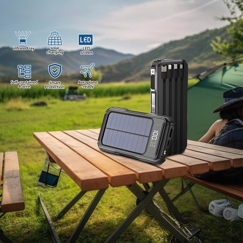 36000mAh Cargador Solar Portatil Bateria Externa Telefonos Celulares Power Bank - Picture 30 of 30