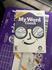 My Word Coach - Nintendo Wii Authentic Tested Game CIB COMPLETE