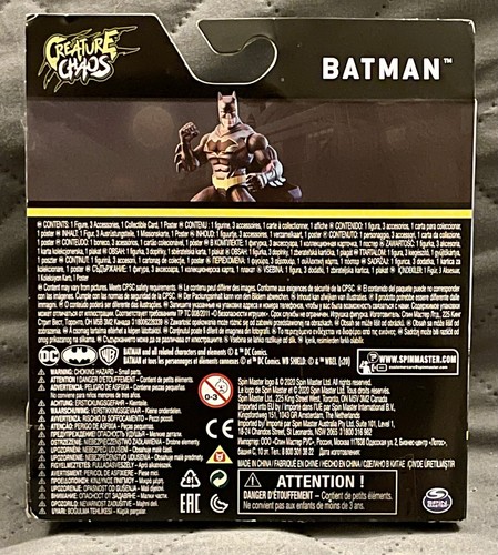 SPIN MASTER DC THE CAPED CRUSADER BATMAN CREATURE CHAOS Target Only 1st Edition - Picture 9 of 13