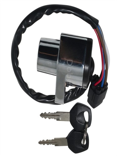Juego de bloqueo de interruptor de llave de encendido para Kawasaki VN1500 Vulcan 1500 Classic 1998-2004 - Imagen 8 de 10