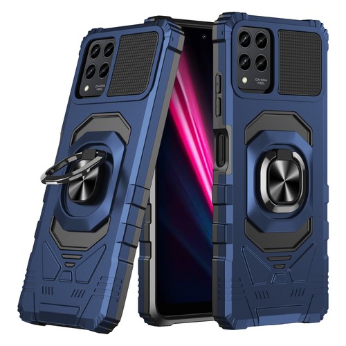 For T-Mobile REVVL 6 Pro 5G TMAF035G Robotic Hybrid Case Cover + Tempered Glass - Picture 4 of 6